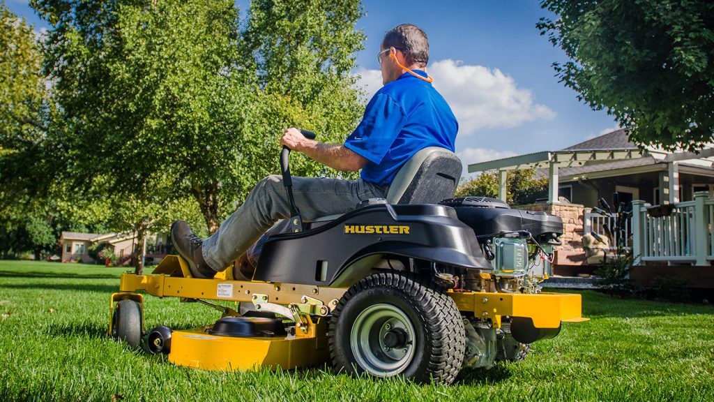 Take the Hassle Out of Mowing with Hustler